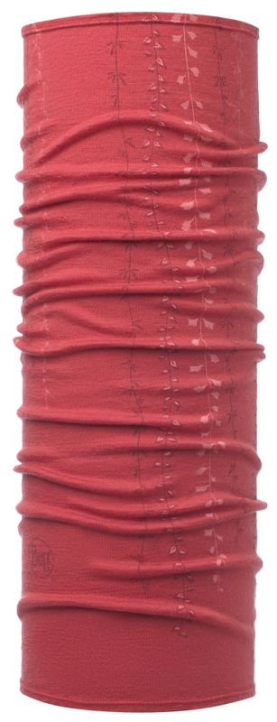 Тонкий шерстяной шарф-труба Buff Niah Scarlet Red Фото 1