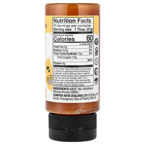 Comvita, Kids, вкусный мед, MGO 50+, 312 г (11 унций)