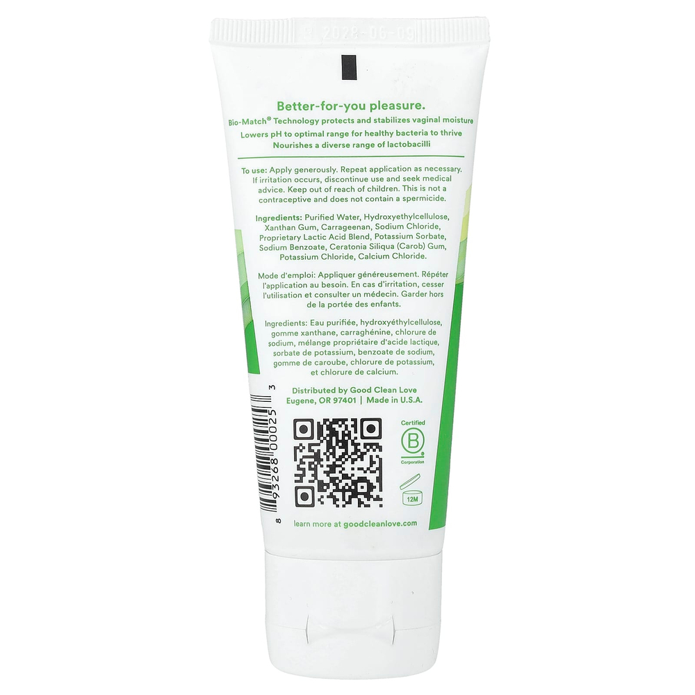 Good Clean Love, Bio-Match®, BioNude®, гипоаллергенная смазка, для чувствительной кожи, 88 мл (3 жидк. унции)