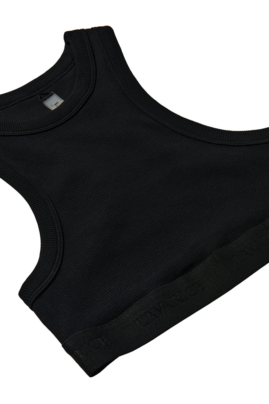 Майка укороченная с резинкой AVRORA Чёрный