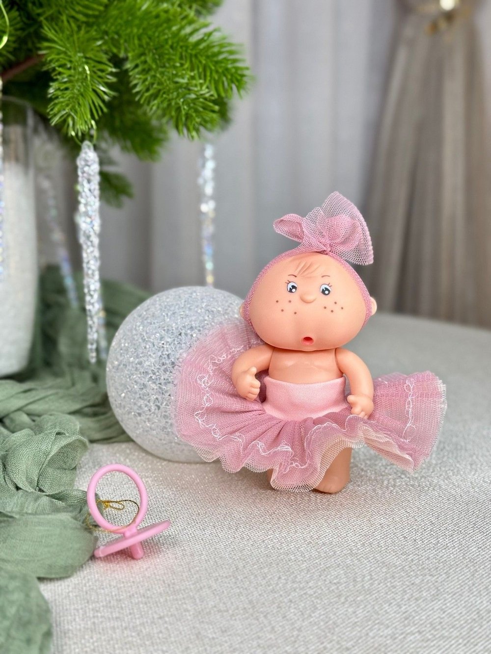 Пупс BERJUAN виниловый 12см Mini Gorditos (170A14)