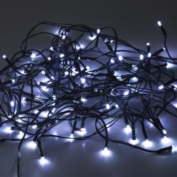 Садовая гирлянда ЭРА ERASF22-29 Бахрома на солнечной батарее холодный свет 2.4*0.5 м | Садовые декоративные светильники