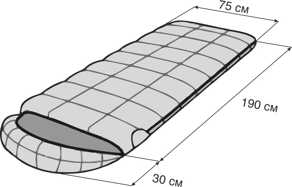Спальный мешок "Буран" -5