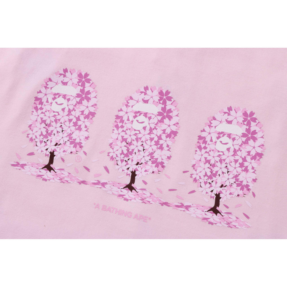 A Bathing Ape Sakura Tee розовый
