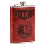 Карманная фляжка "Россия"