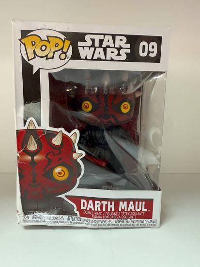 Фигурка Funko POP! (мятая коробка) Bobble Star Wars Darth Maul (09) 2390