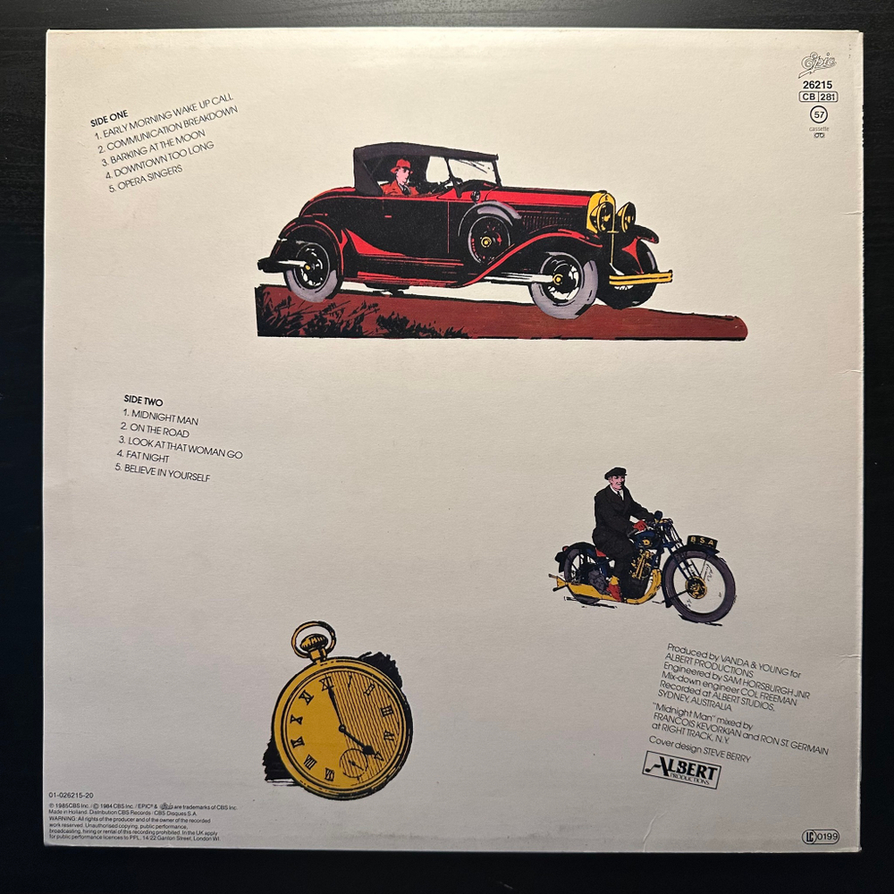 Flash And The Pan - Early Morning Wake Up Call (Голландия 1985г.)