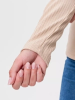 Лонгслив трикотажный базовый