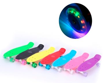 Скейтборд колеса свет в ассортименте