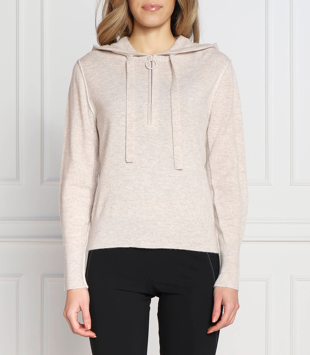 Хлопковый свитер Marc Cain - бежевый(TS 41.38 M81)