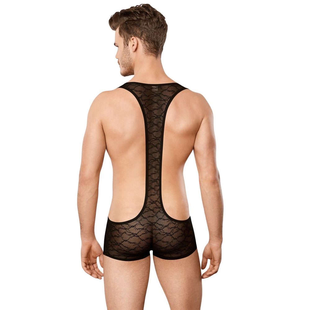 Мужское кружевное боди Doreanse Sexy Body (Размер: XL) (Цвет: черный)