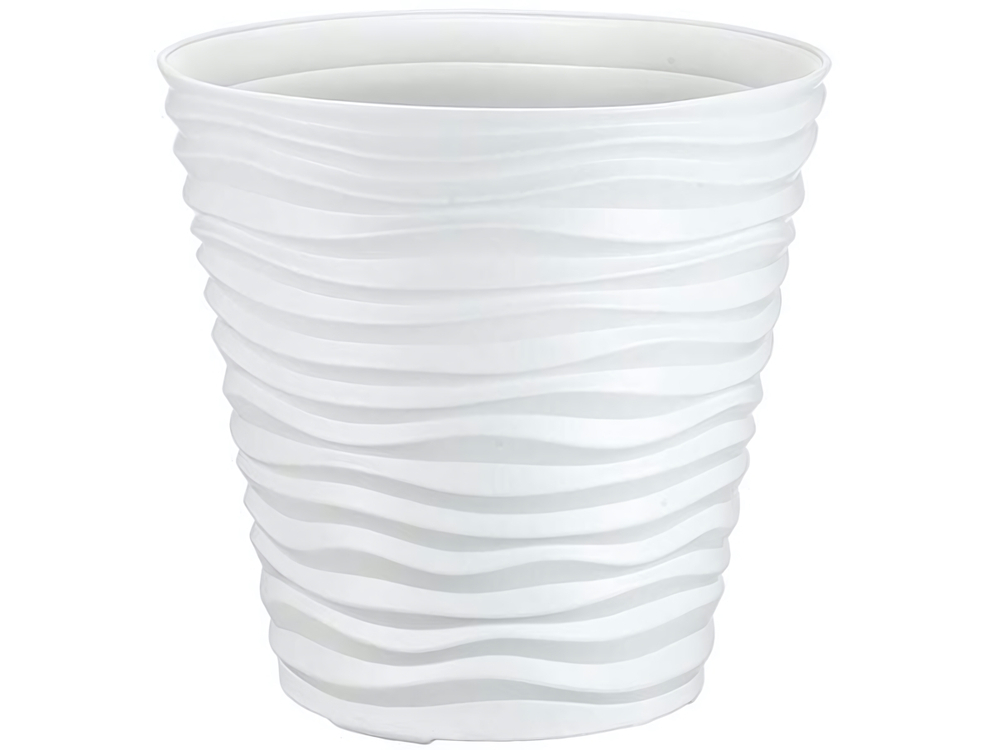 Кашпо Дюна 50л d460мм h450мм, белый