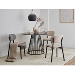 Стул Bergenson Bjorn Round, рогожка, ванильный