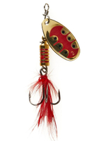 Блесна вращающаяся Lucky John SPIN X ROUND 01 3,5г FT (5шт. в упк.)