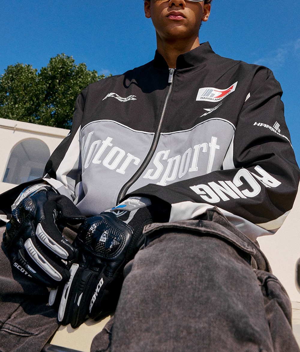 Куртка HARSHandCRUEL "Motorsport" Nylon Racing Jacket