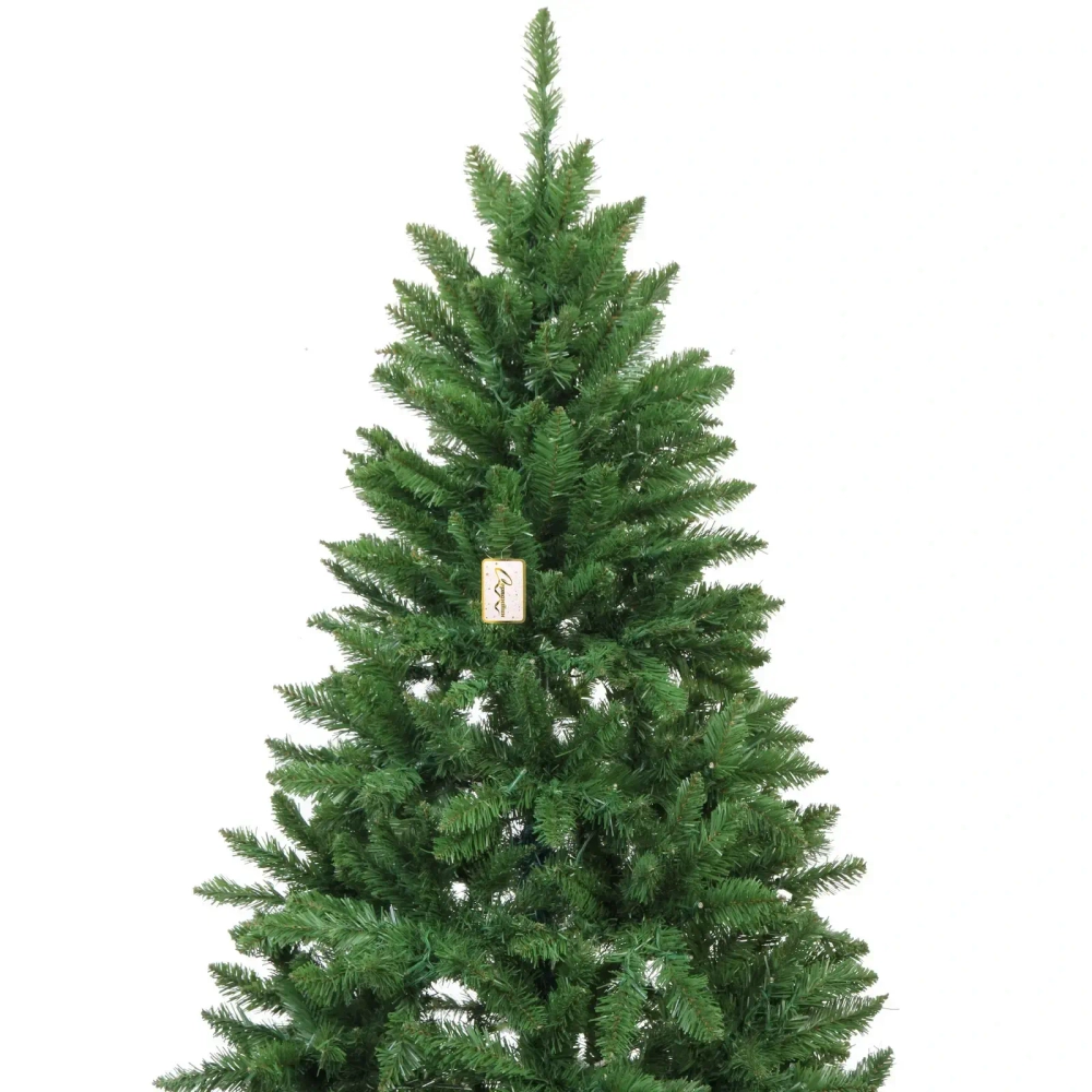 Ёлка «Свет в ночи» 150 см, ПВХ (600 веток) 220 ламп LED (свечение-Теплый белый)