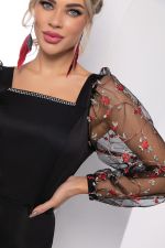 Платье "Мэрилин" (блэк энд рэд) П7904 LT Collection