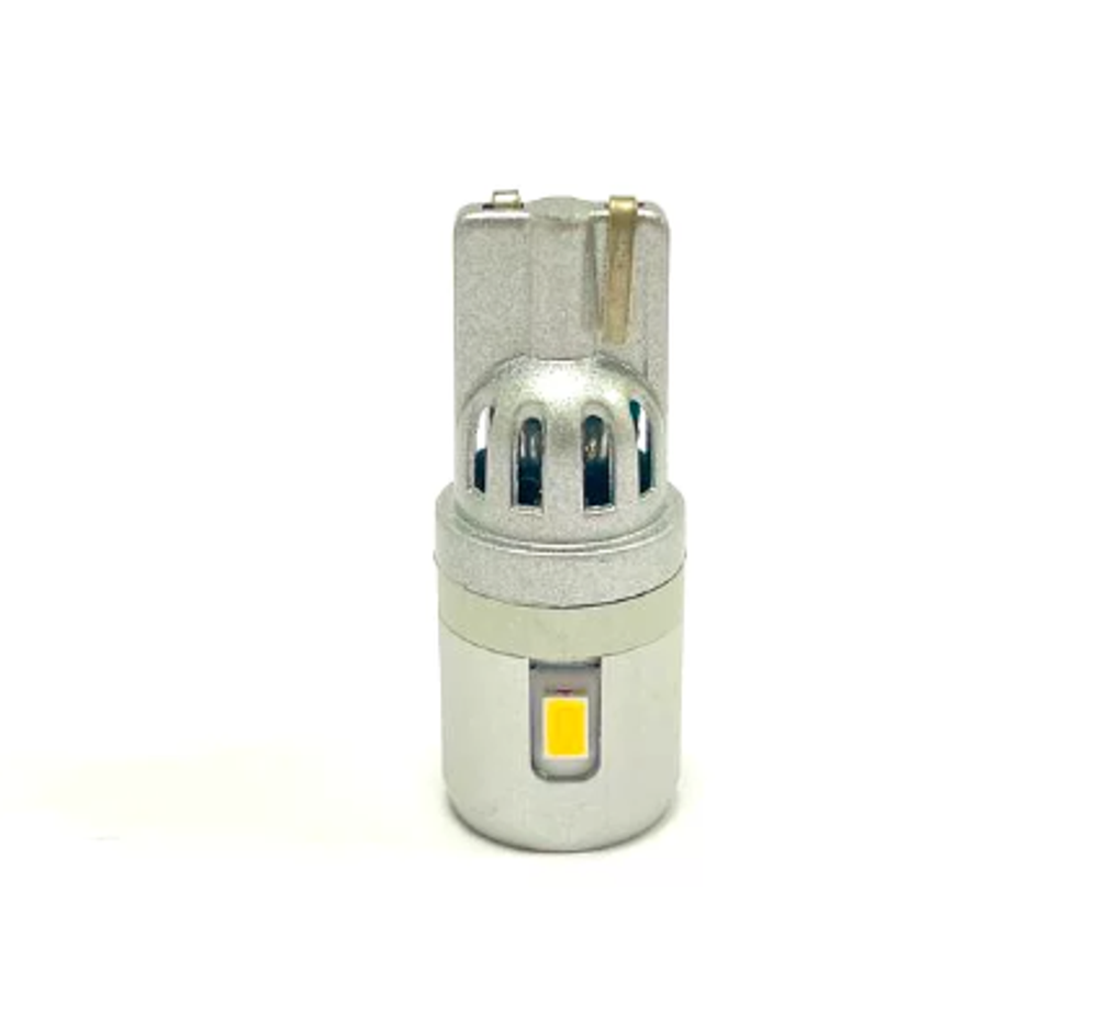 Светодиодная габаритная автолампа T10-4KG5 (белый), 1шт