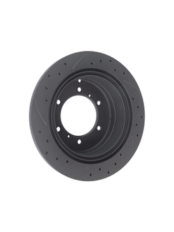 Диск тормозной задний перфорированный PRO-LINE с покрытием комплект MITSUBISHI PAJERO II /D=315MM GANZ GIJ06124S