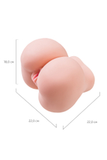 Мастурбатор реалистичный Juicy Pussy by TOYFA Amanda, TPE, телесный, 22 см