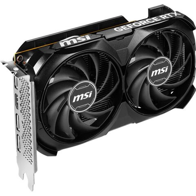 Видеокарта MSI GeForce RTX™ 4060 VENTUS 2X BLACK 8G 128-bit OC, 2505 MHz