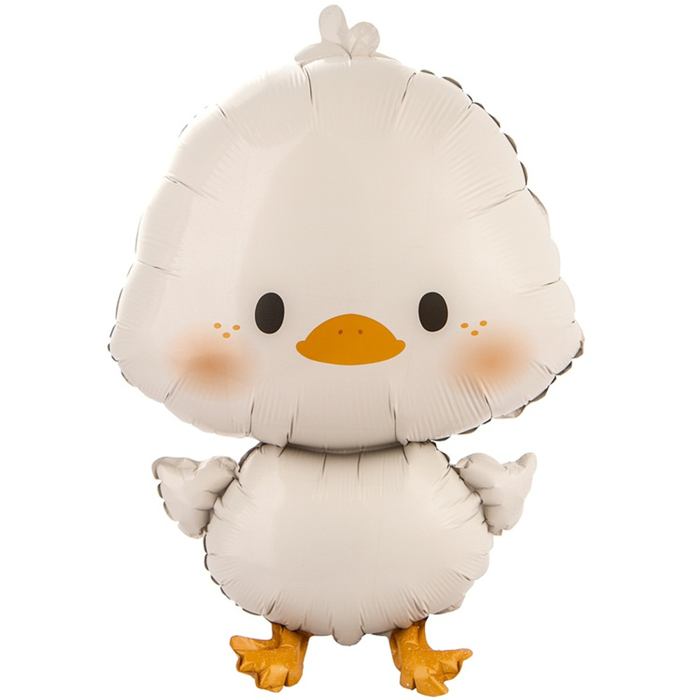 Шар Фольгированный Утенок (Бежевый)