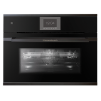 Компактный духовой шкаф с микроволнами Kuppersbusch CBM 6550.0 S2 Black Chrome