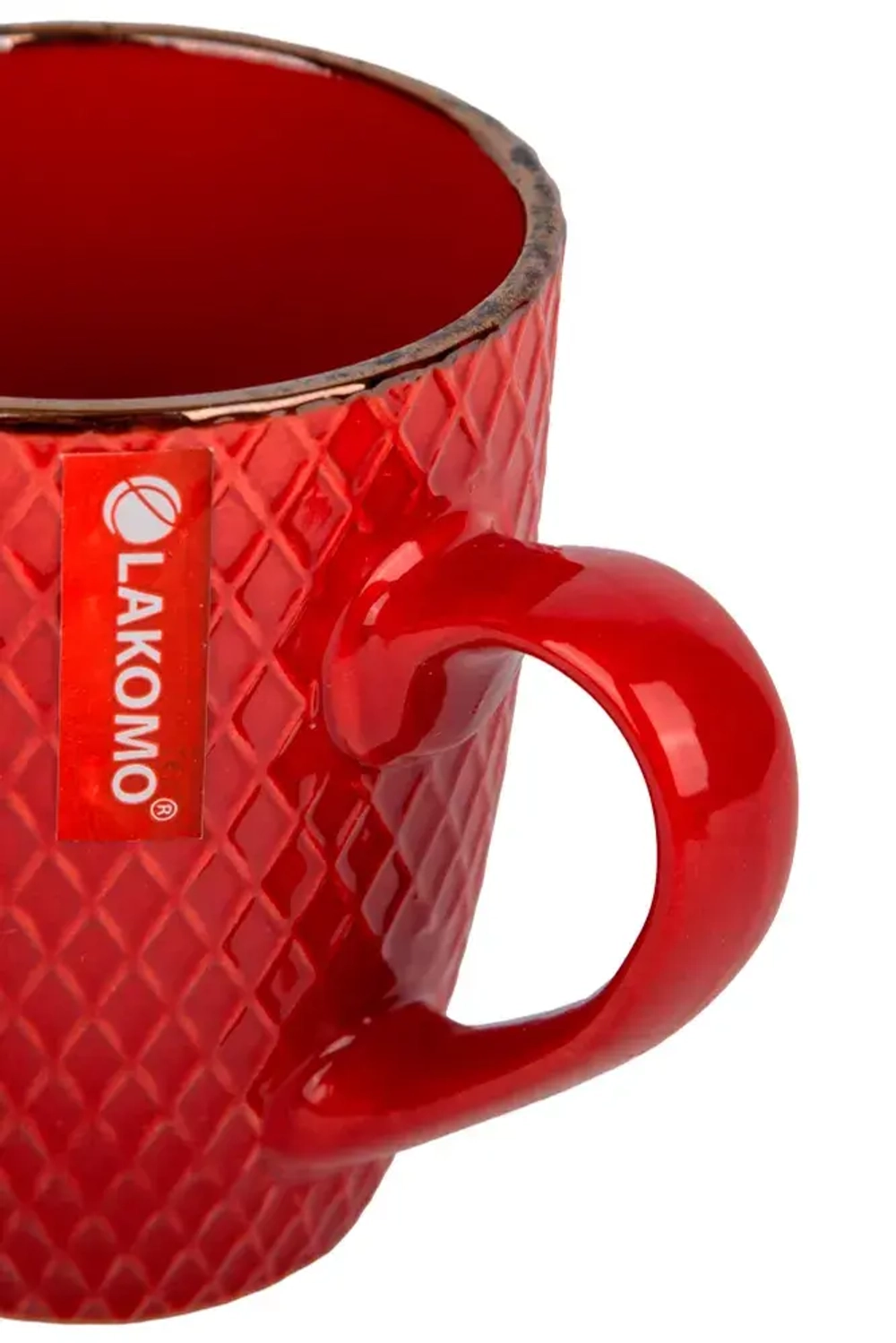 "Ornament" Red Кружка 360мл