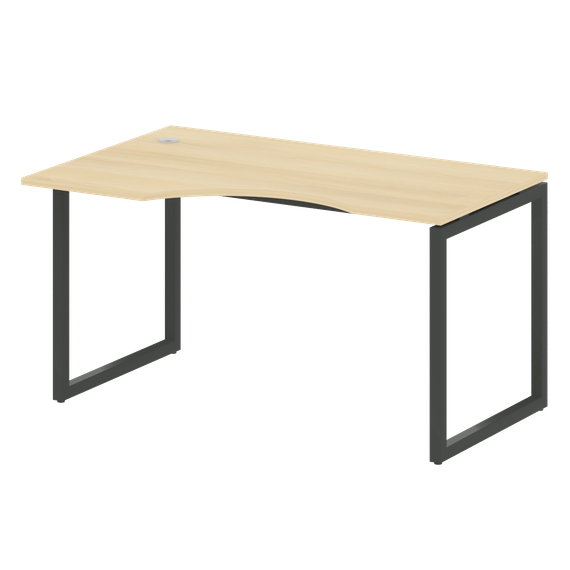 Метал Систем Куатро Стол криволинейный левый на О-образном м/к 40БО.СА-2 (L)