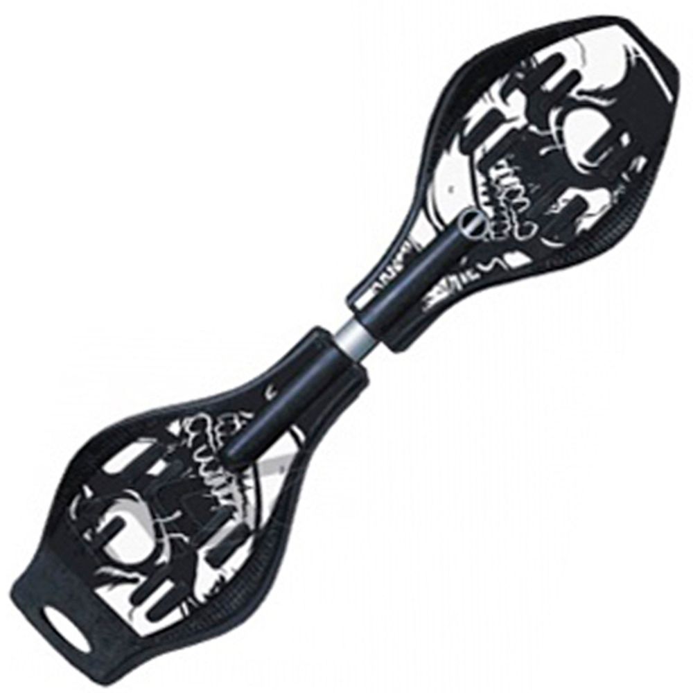 Двухколесный скейт Dragon Board Deadhead N белый