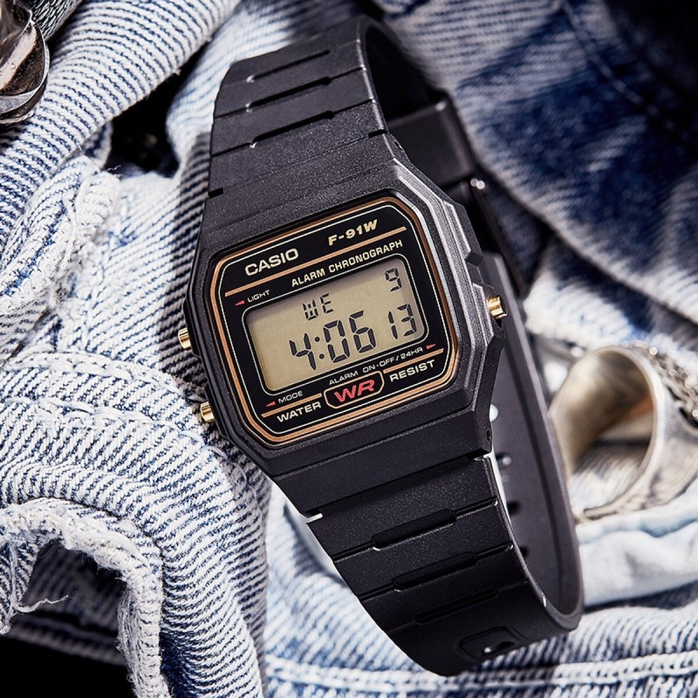 Часы CASIO YOUTHVINTAGE, F-91WG-9