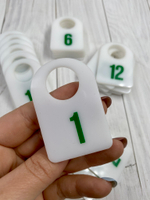 пластик белый