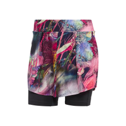 Женская теннисная юбка adidas Melbourne Skirt Women - Black, Multicoloured