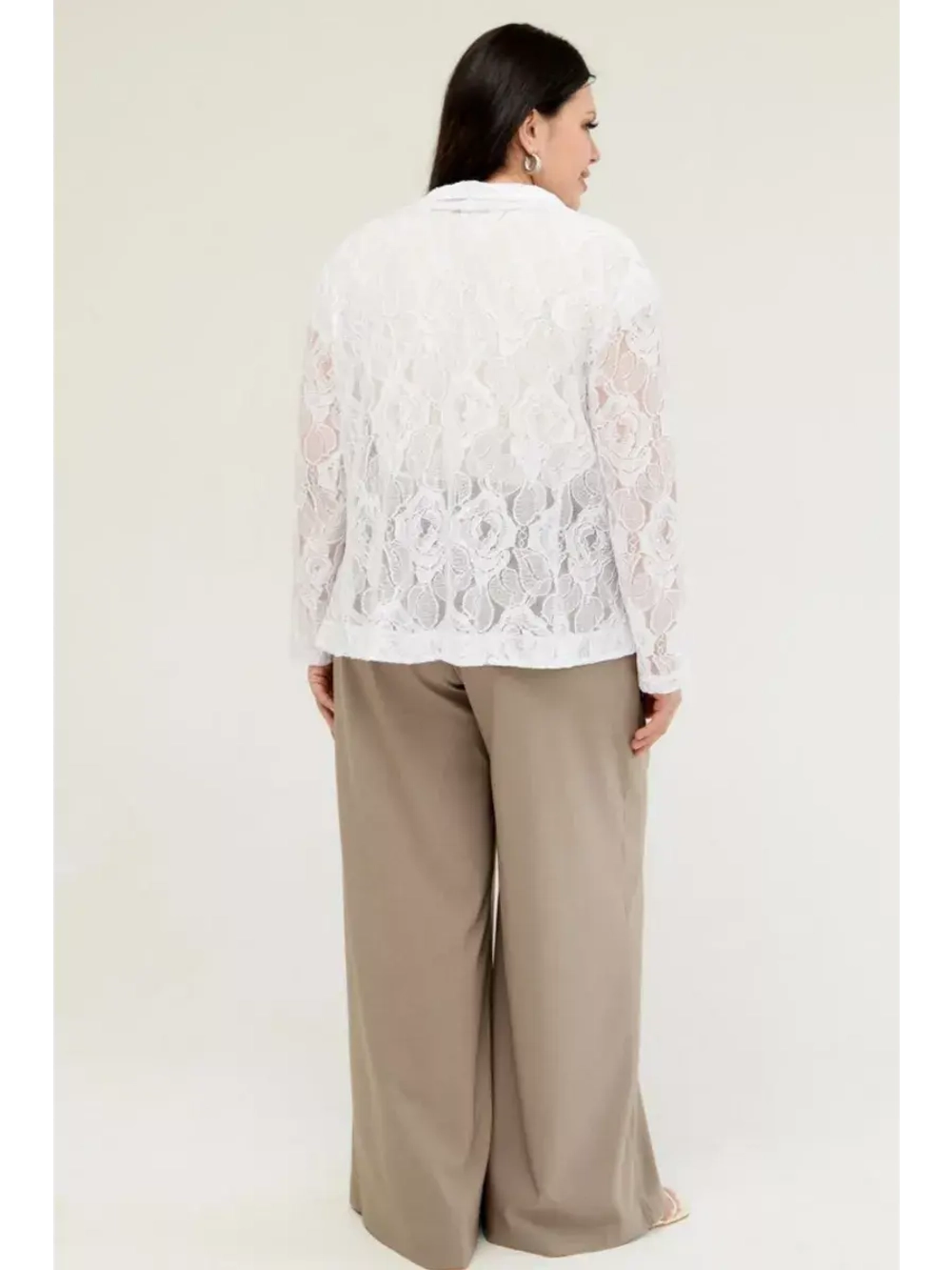 Жакет летний кружевной