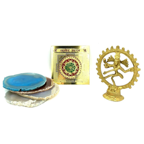 Шри Янтра Кубер 8см