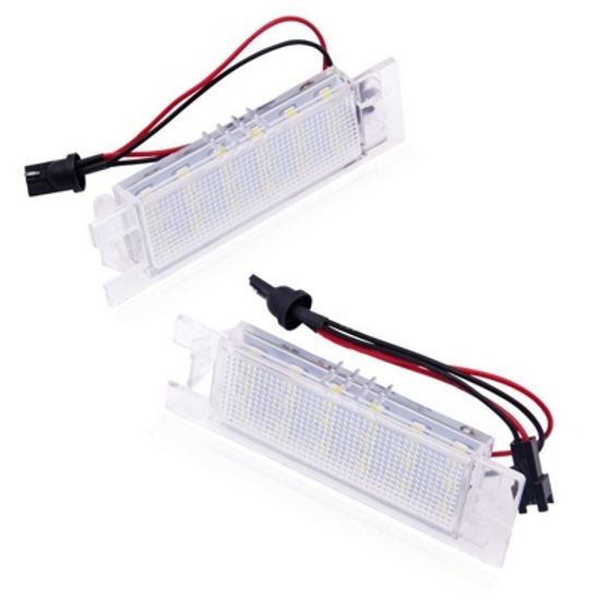 Плафон подсветки номера Opel Astra H/J Zafira B Corsa D Insignia Vectra C