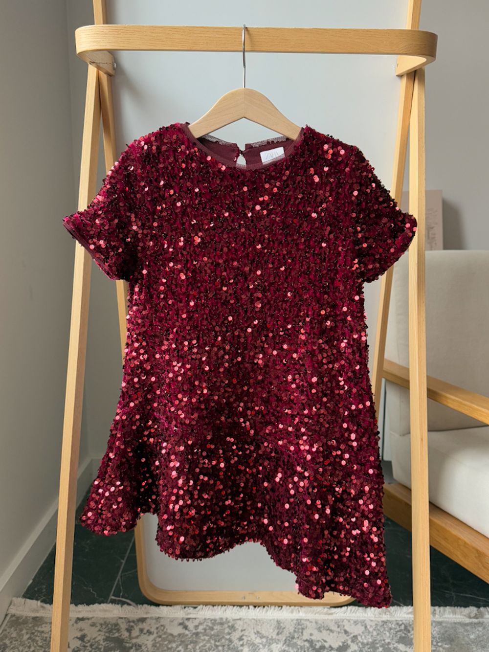 Бархатное платье Zara, 116