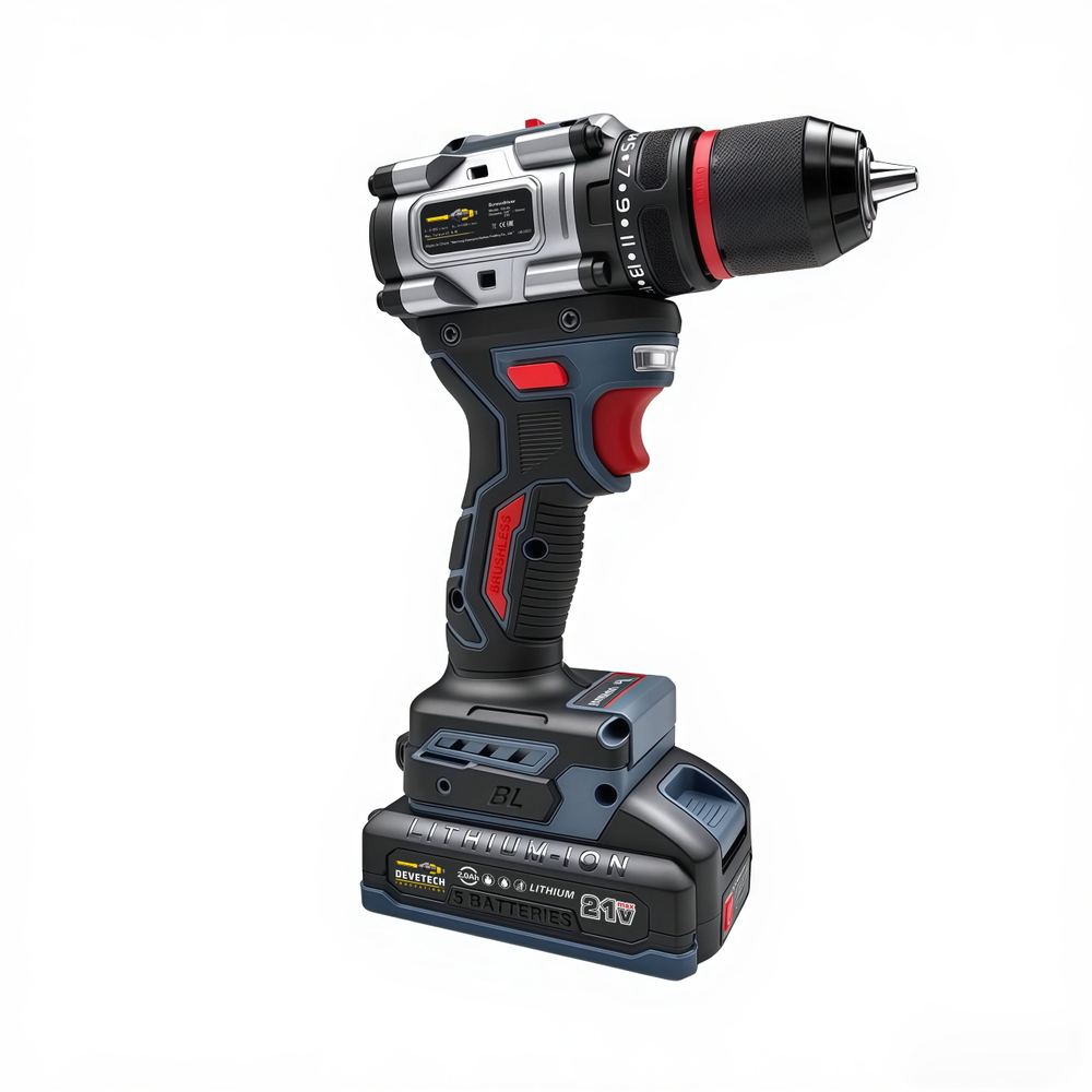 Аккумуляторная Дрель-шуруповерт DEVETECH CS-65