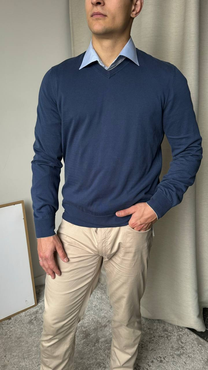 Хлопковый джемпер Brunello Cucinelli, L