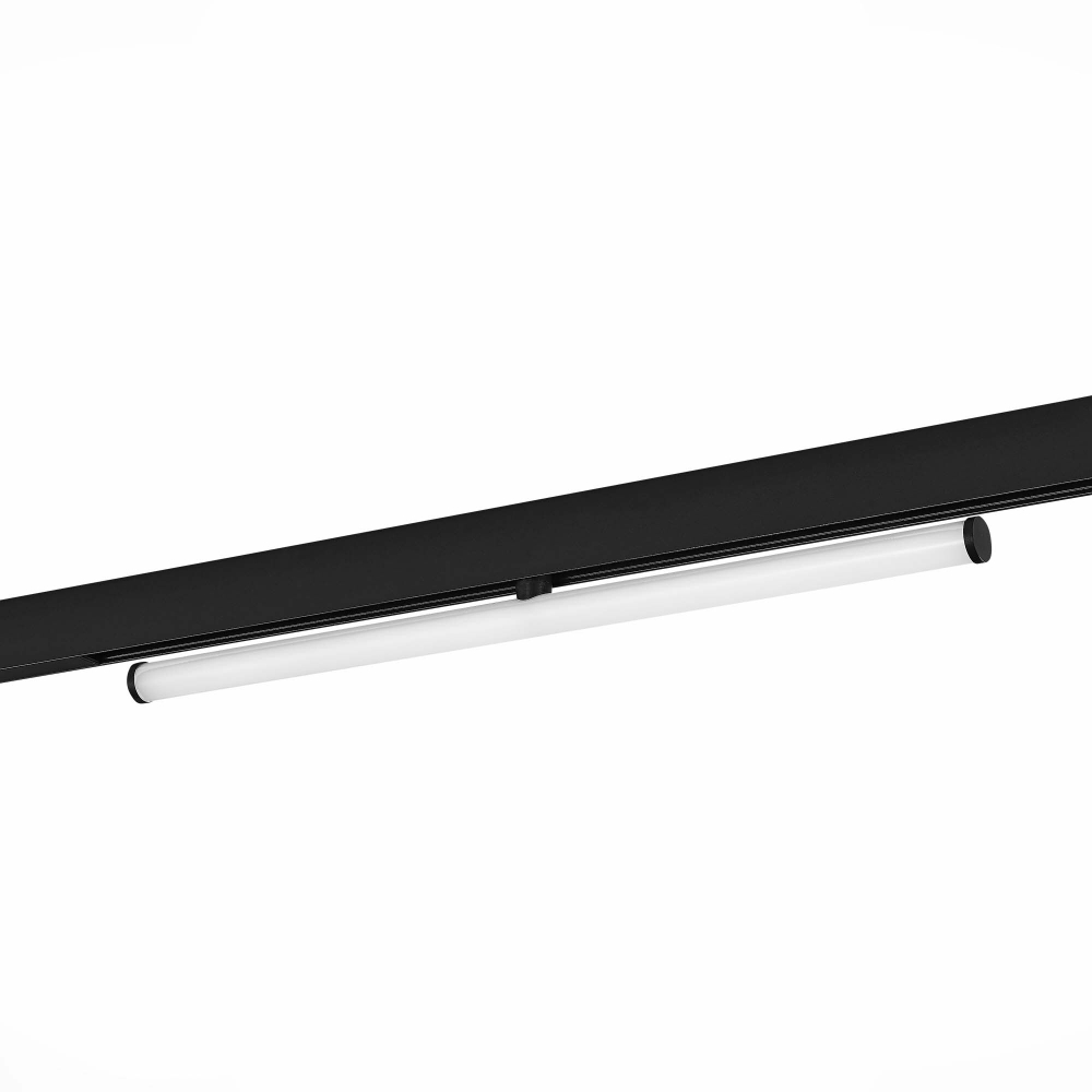 ST803.436.10 Магнитный трековый светильник Черный LED 1*10W 3000K 1 200Lm Ra&gt;90 120° IP20 L604xW28xH80 48VV