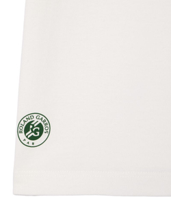 Женская теннисная футболка Lacoste Roland Garros Edition Cotton T-Shirt - white