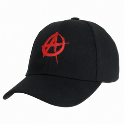 Бейсболка Анархия Anarchy красное лого (152)