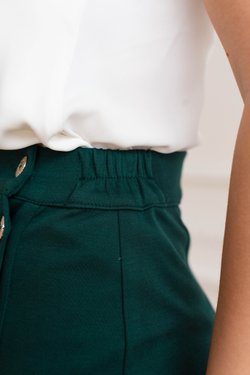 Юбка-карандаш малахит из вискозы