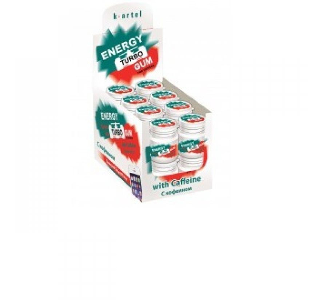 Жев.рез. "Turbo gum" драж (12шт*12бл)