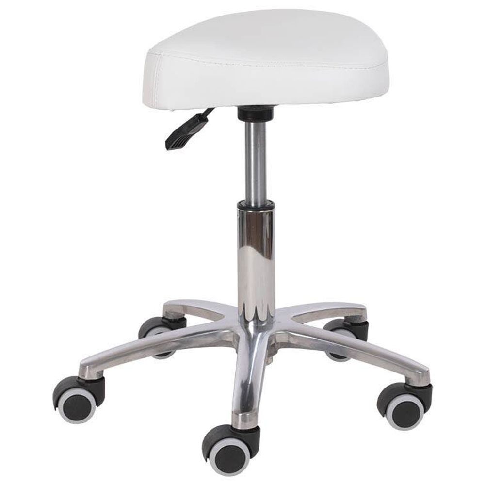 Стул Седло СЕДДО, металл бел