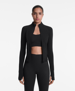 Oysho Легкая и теплая высокотехнологичная куртка Running, черный