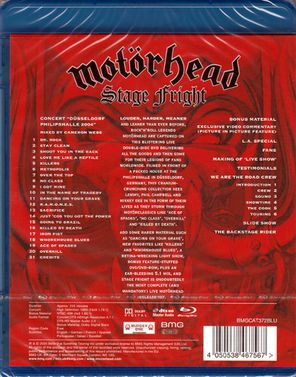 Motorhead / Stage Fright (Blu-ray)