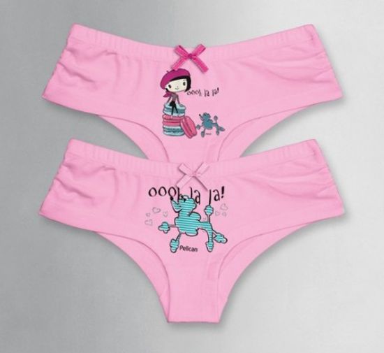 Трусики (2шт) для девочек Pelican GUH 434