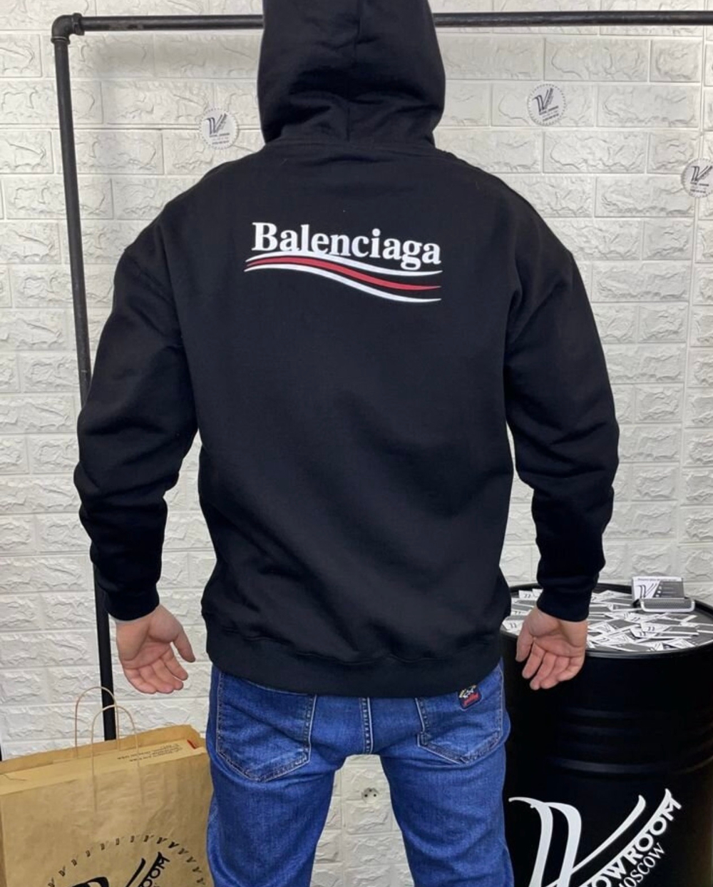 Худи Balenciaga премиум