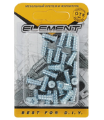 ЕВРОШУРУП ELEMENT ПОТ/ГОЛОВКА ОЦИНК 6,3Х13 25ШТ 1103